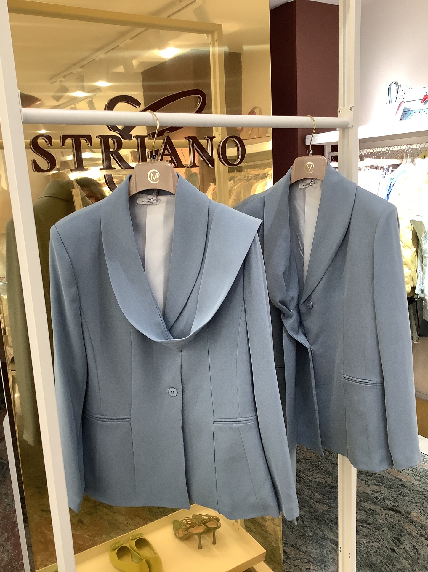 Giacca azzurro