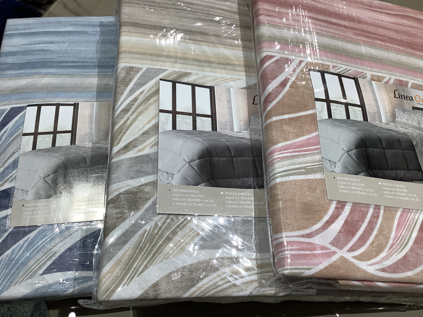 Completo letto cotone matrimoniale