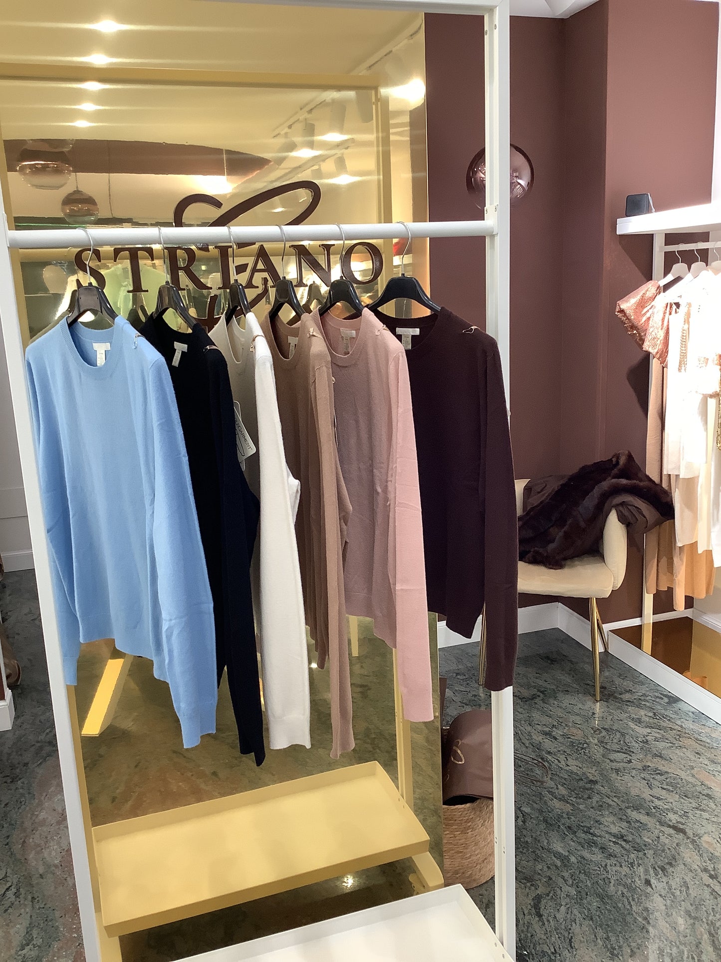 Maglia pari collo viscosa integrale