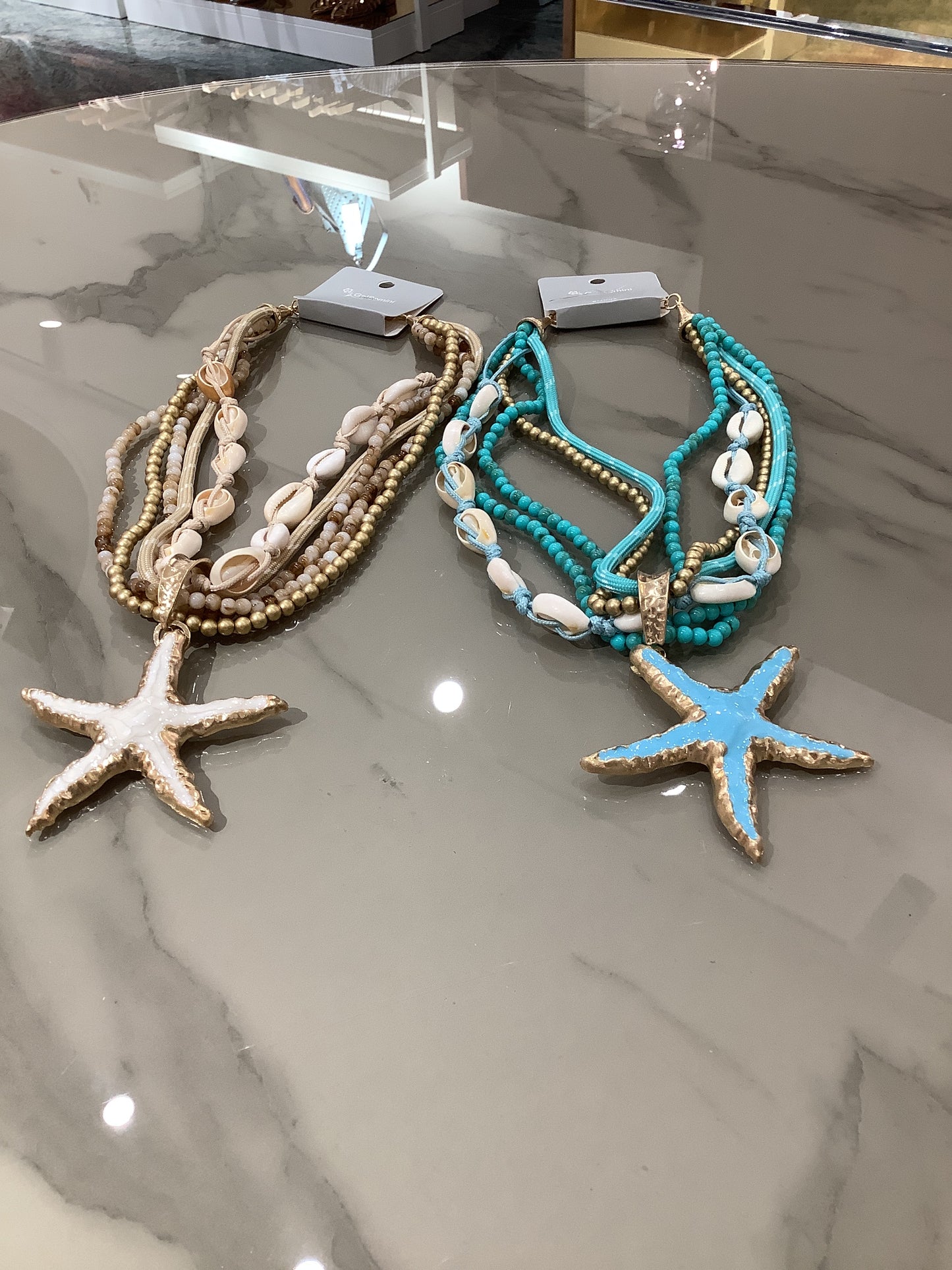 Collana con stella marina