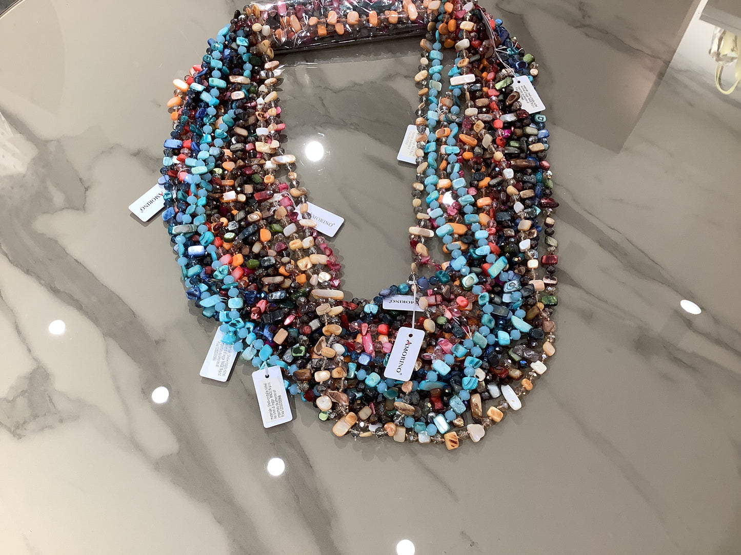 Fili di collana vari colori