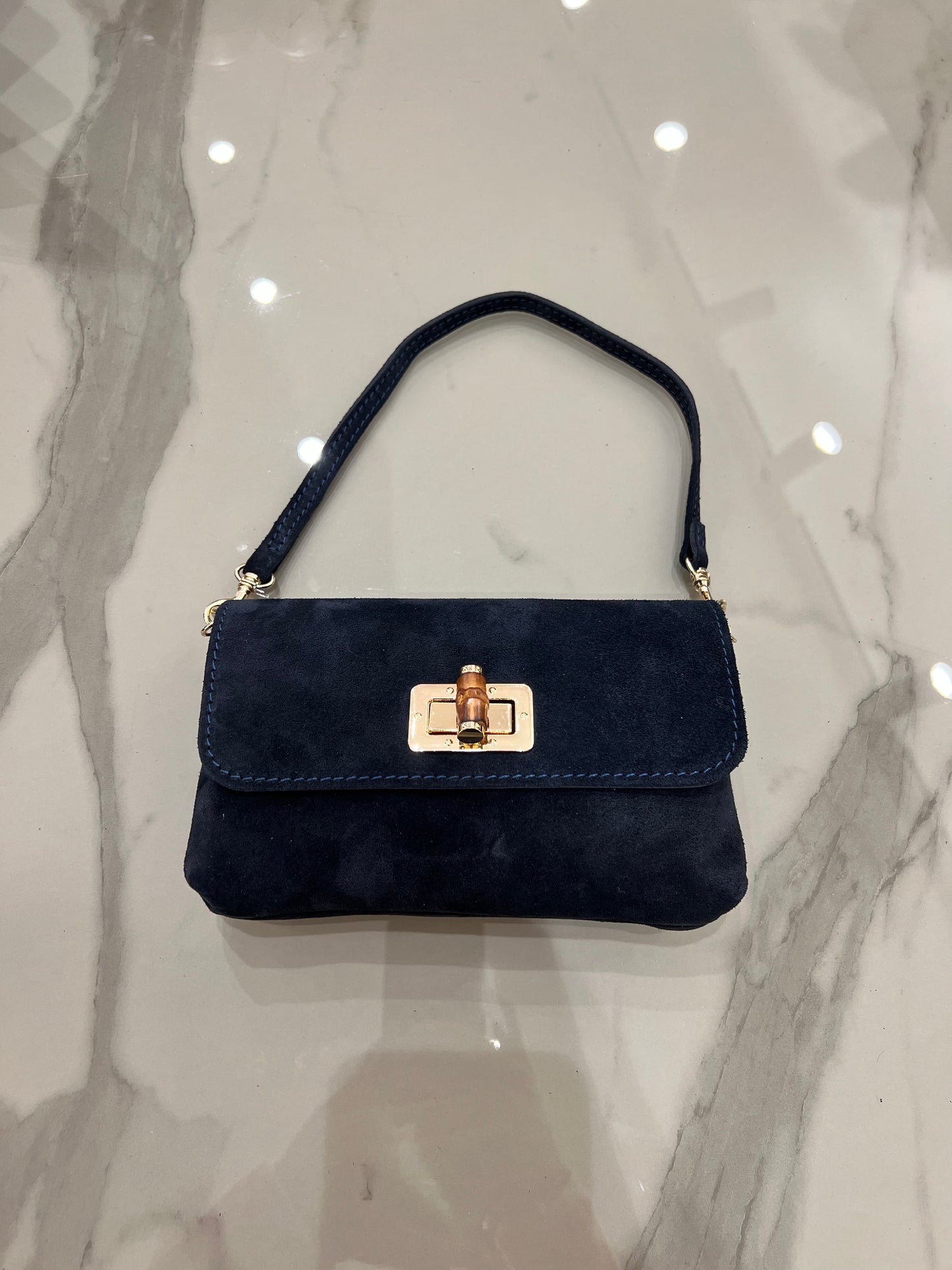 Borsa in camoscio piccola