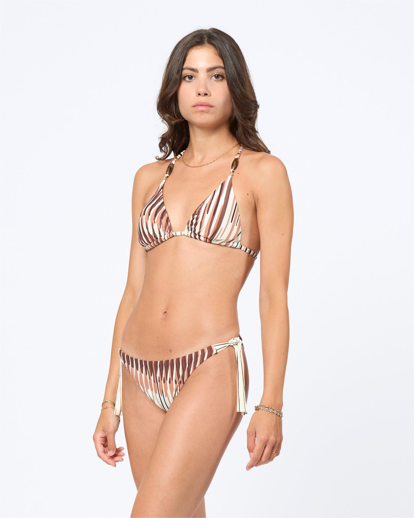 Grazia Beach Love IBIZA - BIKINI TRIANGOLO + SLIP BRASILIANO - FUCSIA