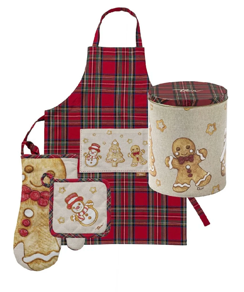 Set Presina, Guantone e Grembiule Thun