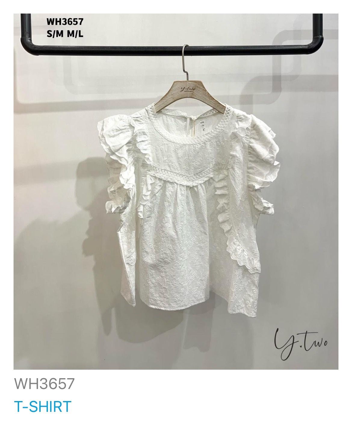 T-Shirt White – Y.Two