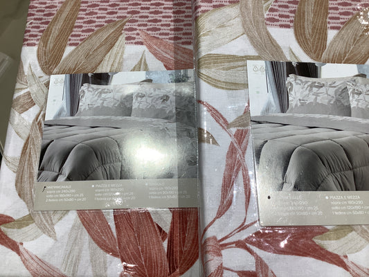 Completo letto cotone matrimoniale