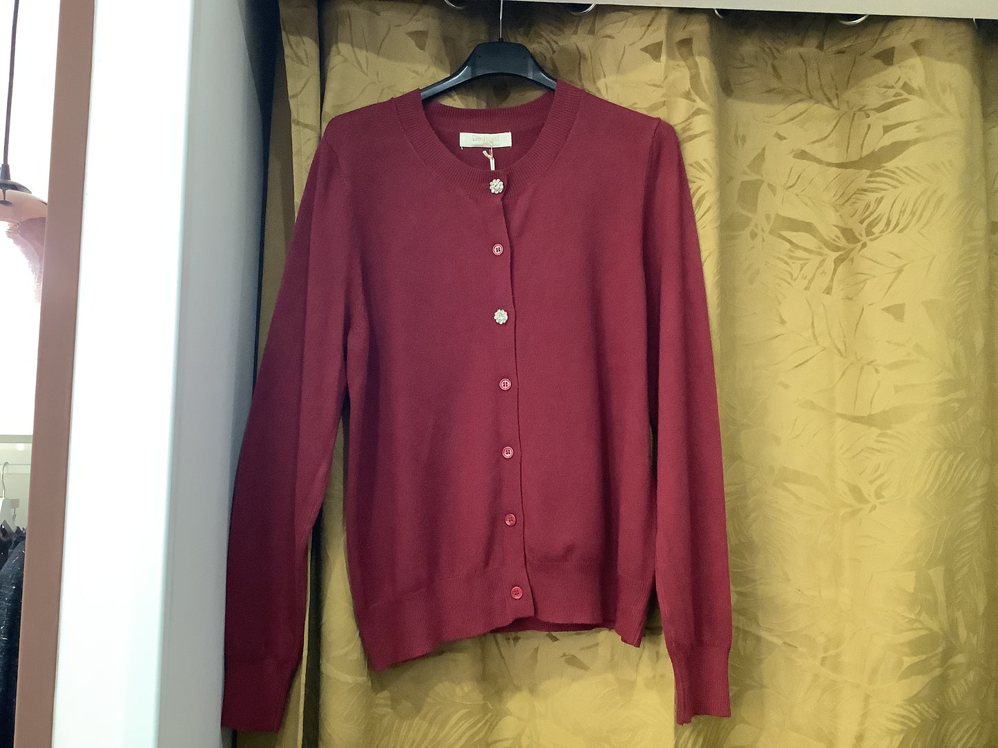 Giacchino elegante con bottoni in gioiello