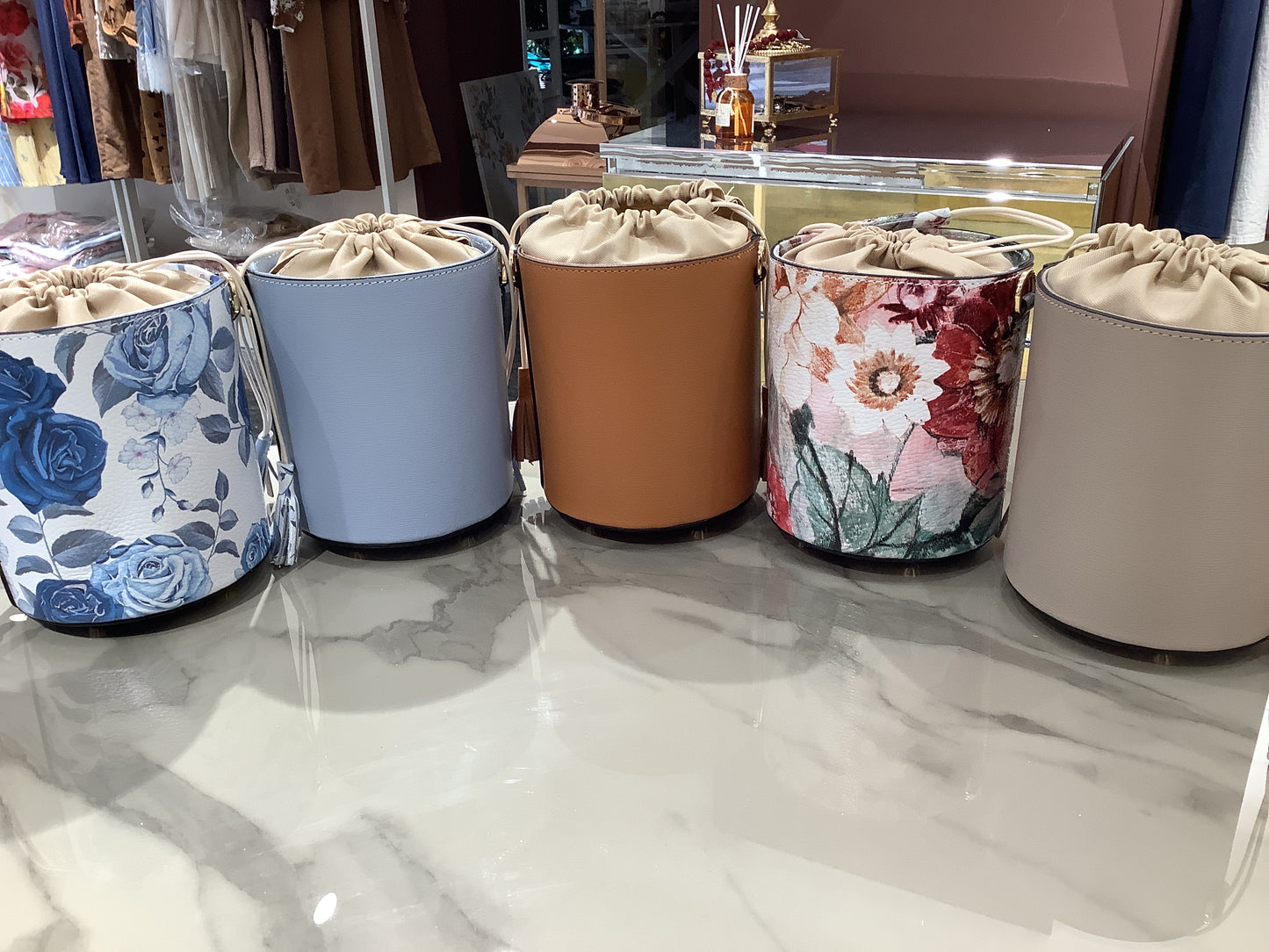 Borsa bauletto in pelle