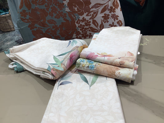 Set canovacci pasquali con stampa digitale