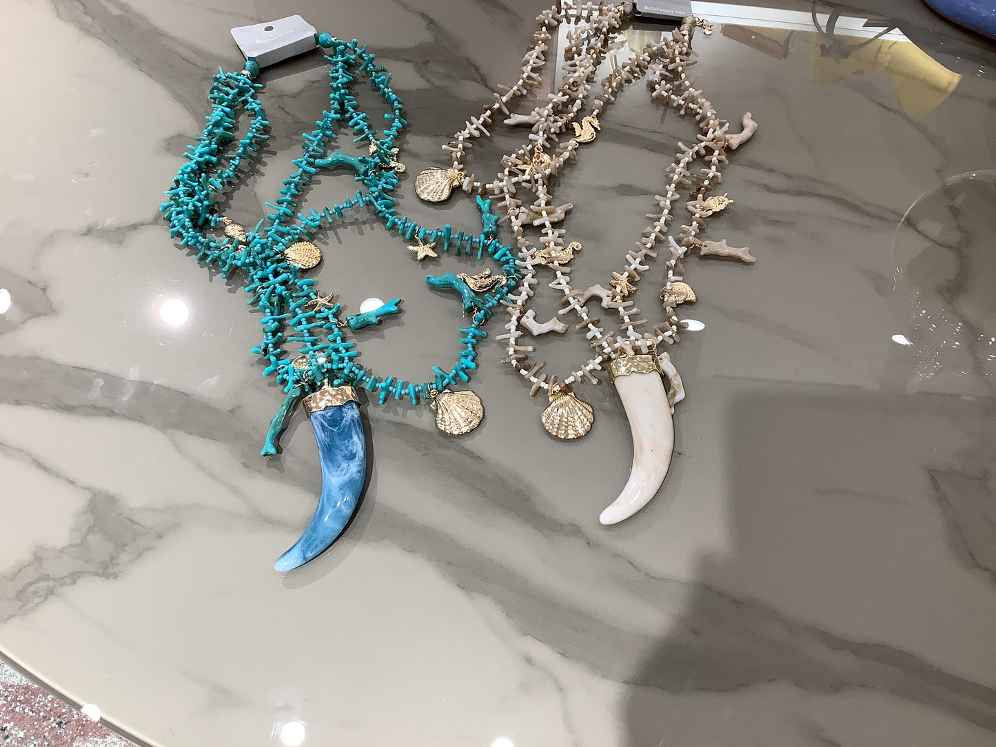 Collana con corno