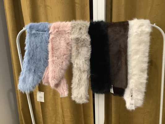 Sciarpe in pelliccia