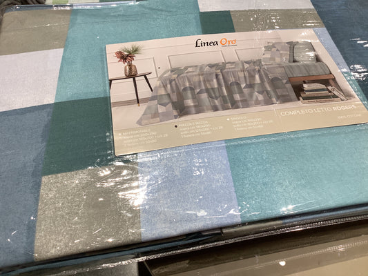 Completo letto cotone 1 +1/2p
