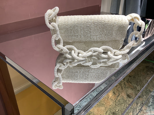 Borsetta in corallo beige