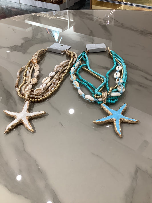 Collana con stella marina