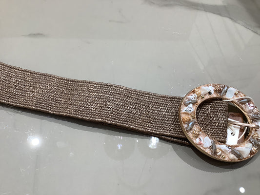 Cintura con fibione in pietra