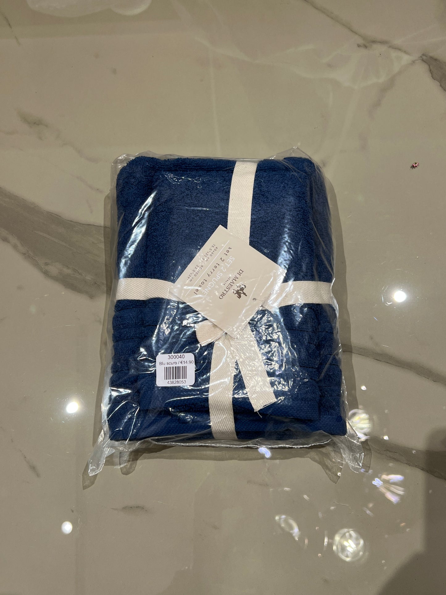 Set 2 Asciugamani in spugna