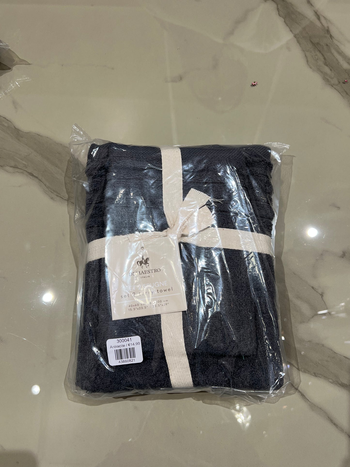 Set 2 Asciugamani in spugna