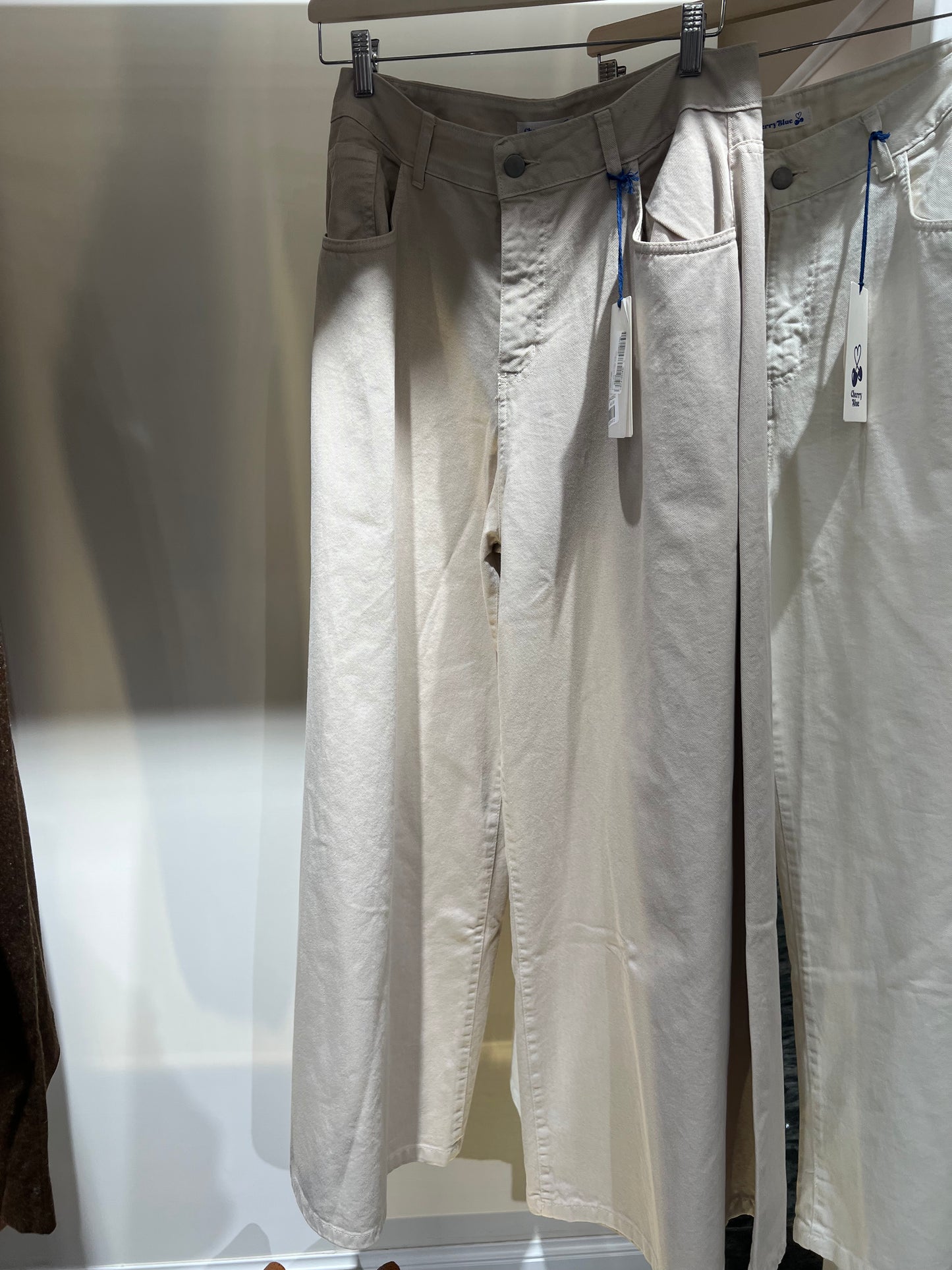 PANTALONE PALAZZO GABARDINA