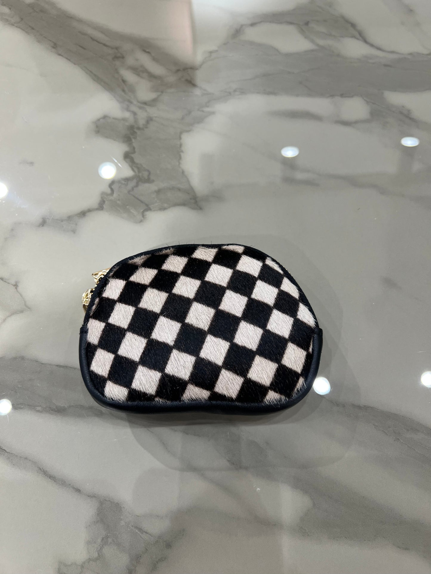 Portamonete in pelo corto