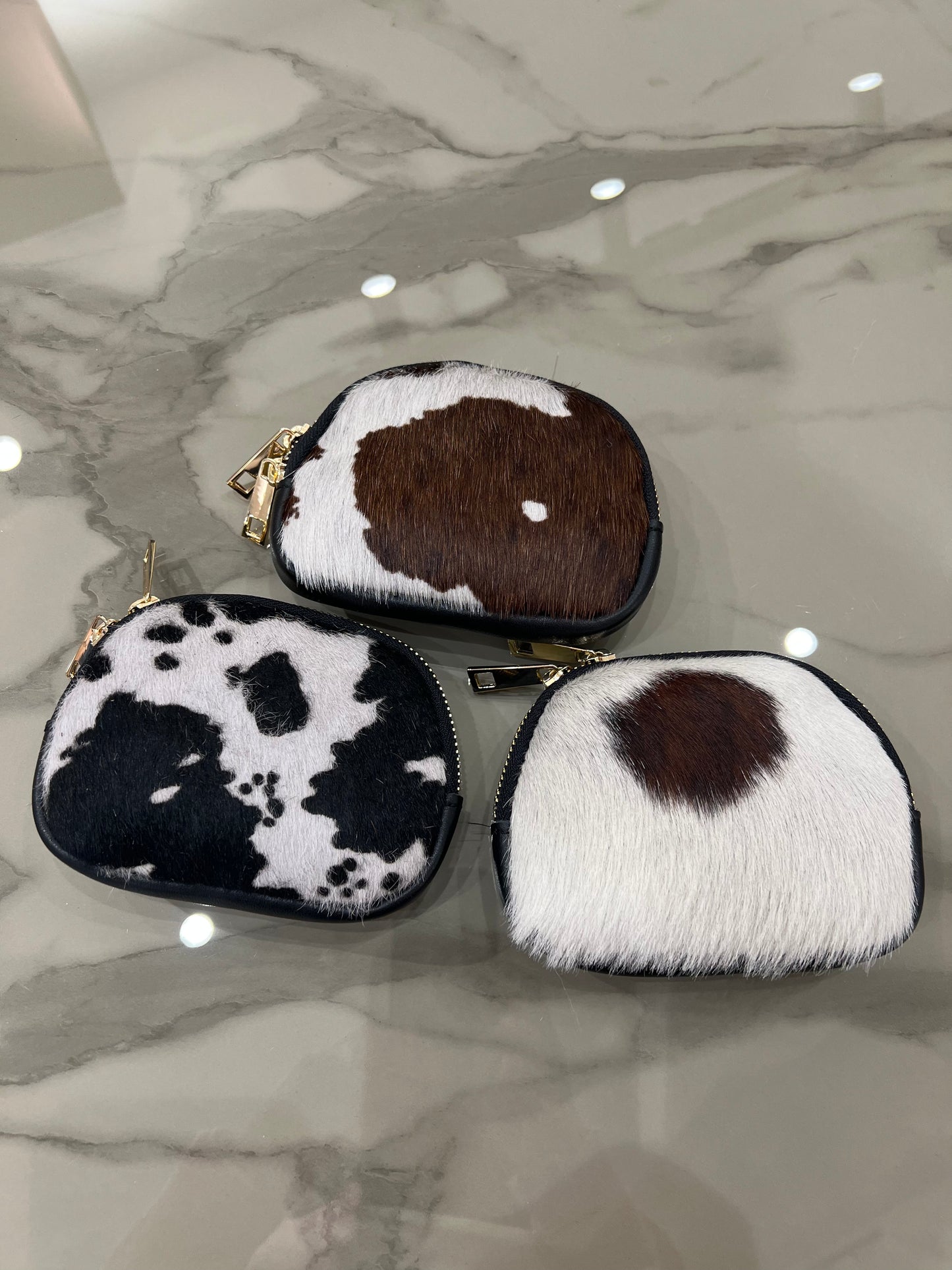 Portamonete in pelo corto