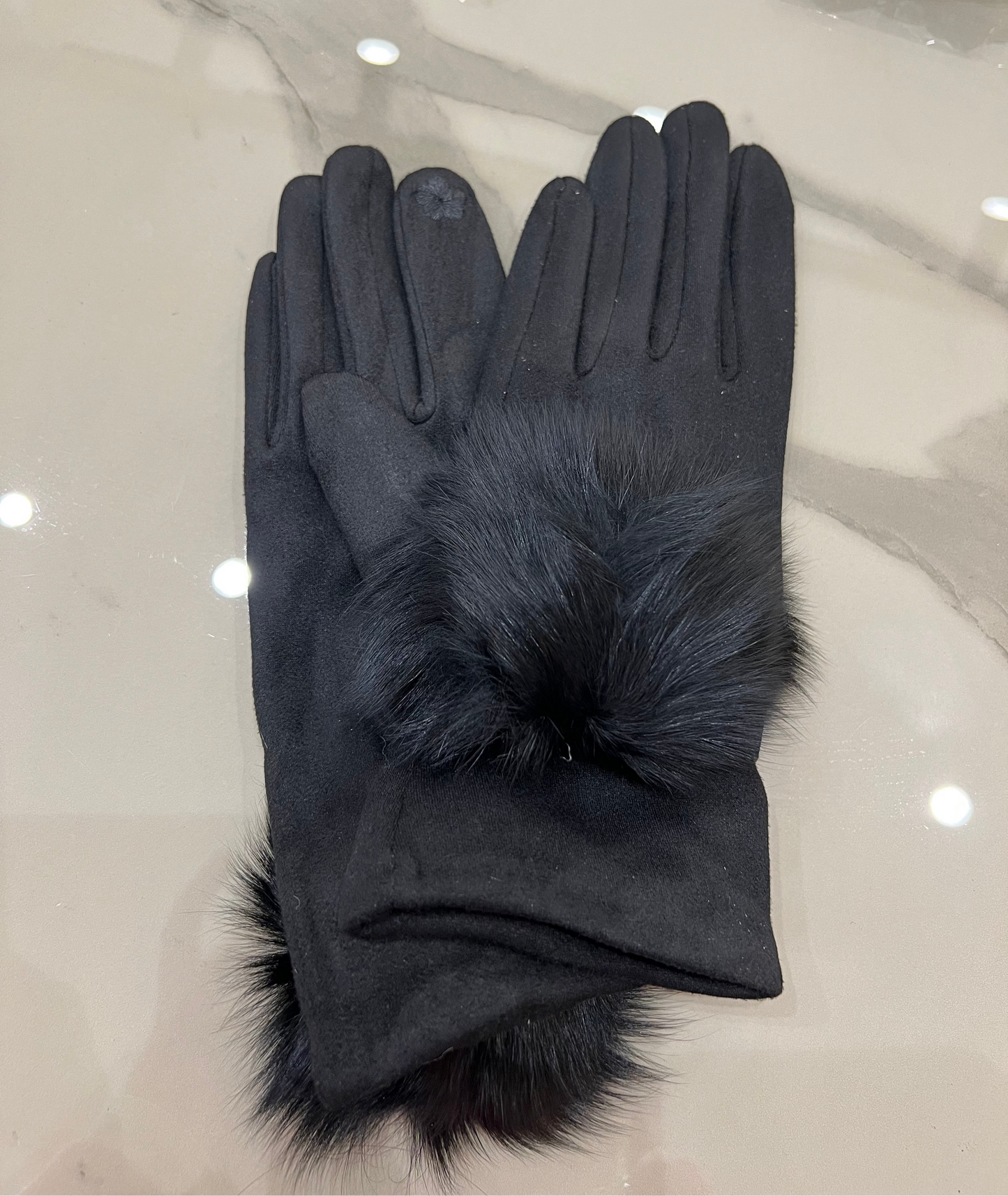 Guanti in pelliccia