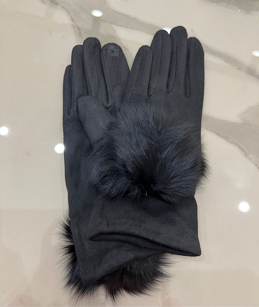 Guanti in pelliccia