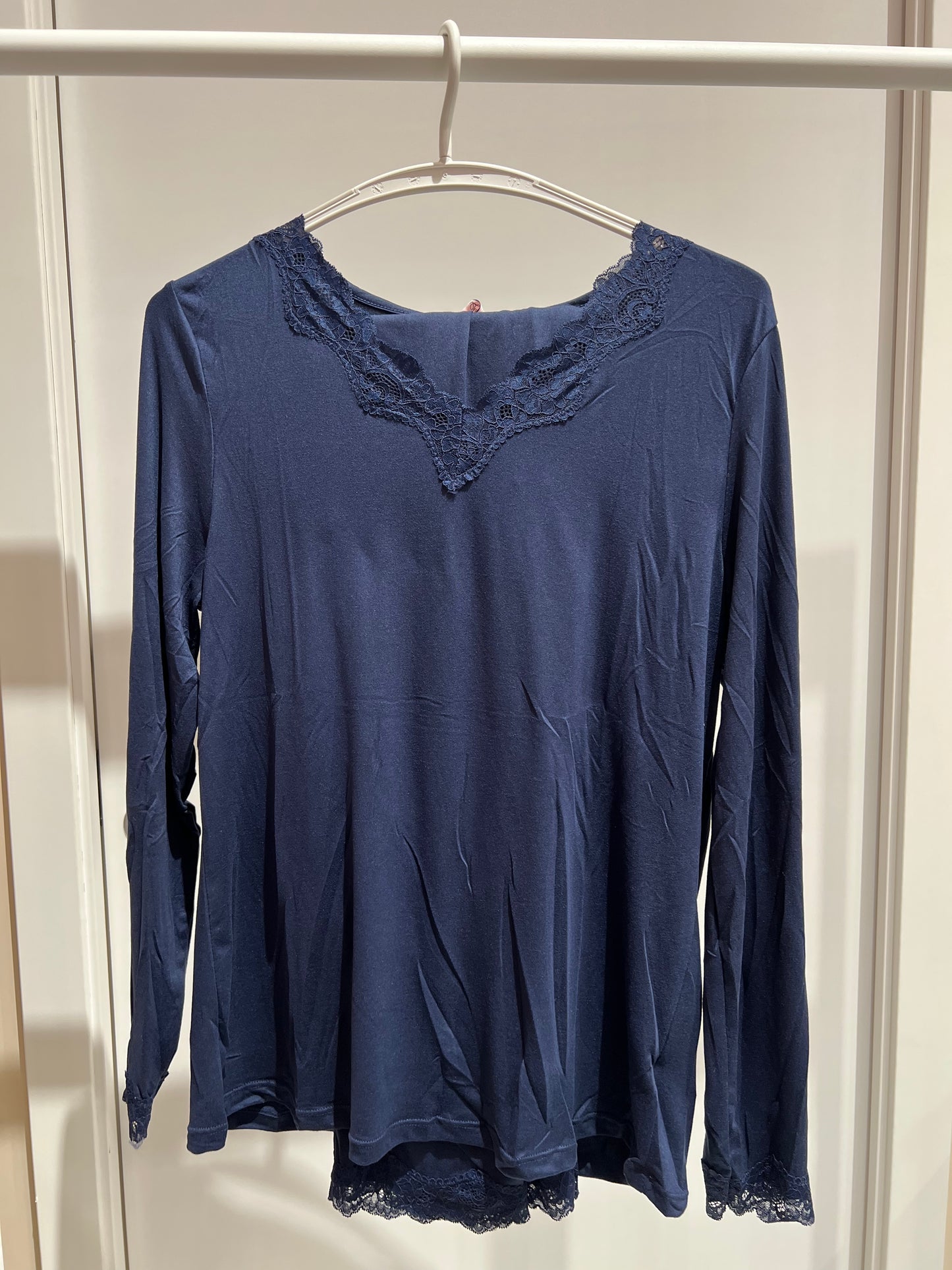 Pigiama con merletto