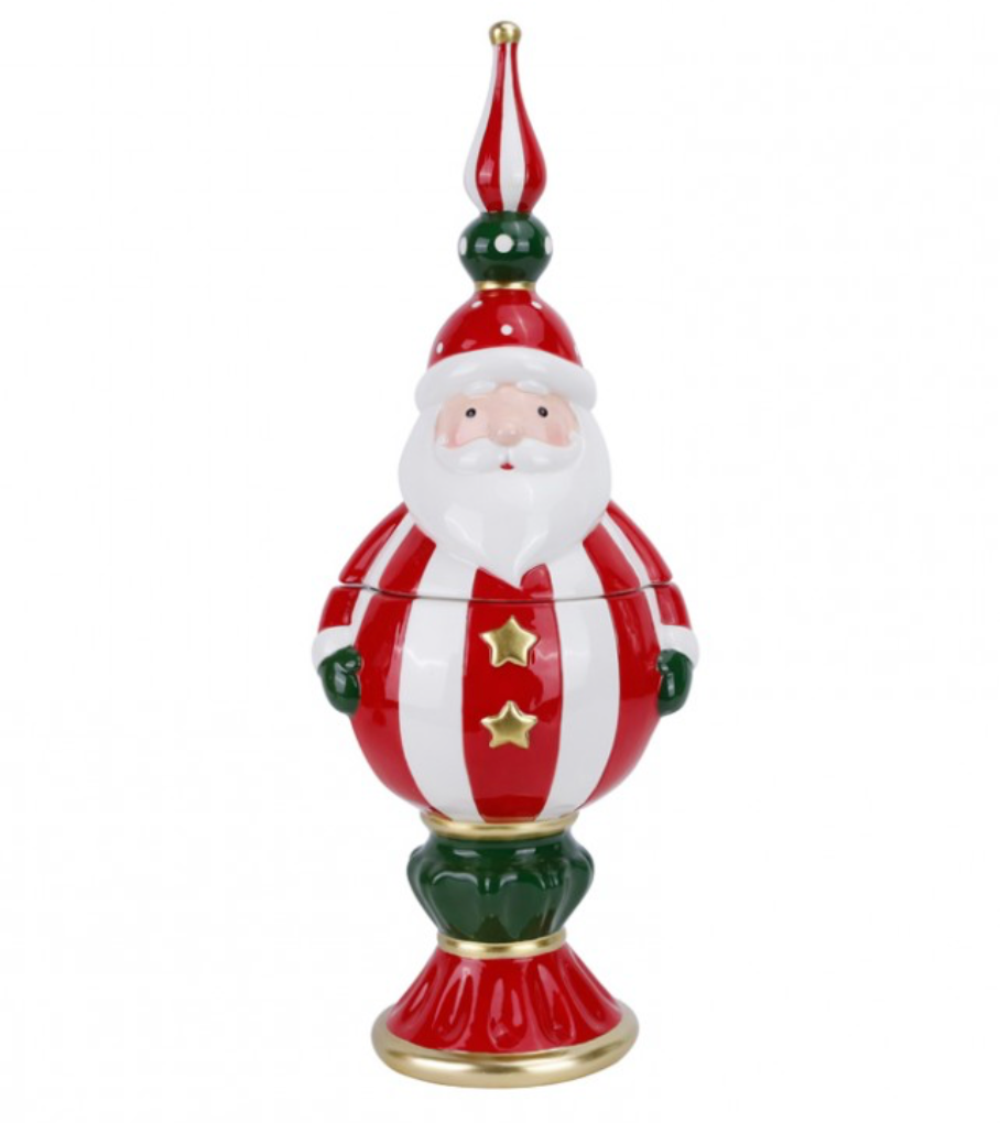 Babbo Natale in ceramica