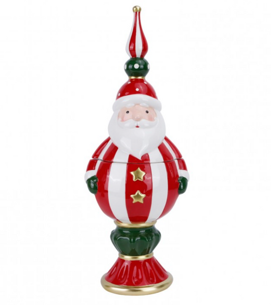 Babbo Natale in ceramica