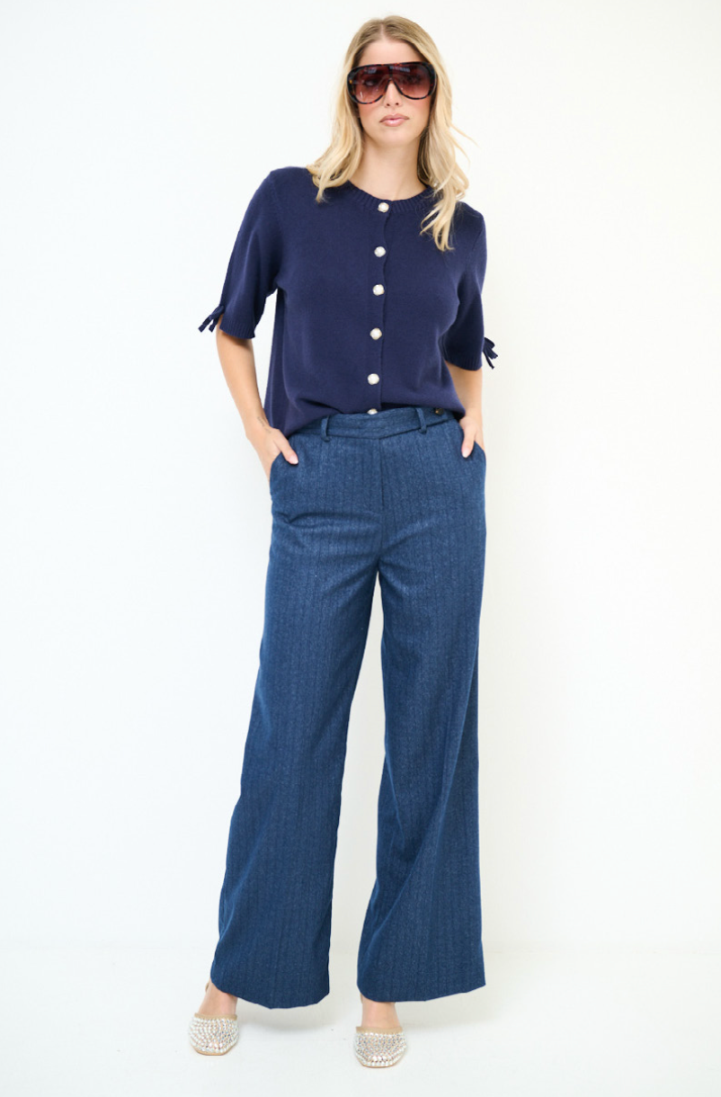 Pantalone a gamba larga