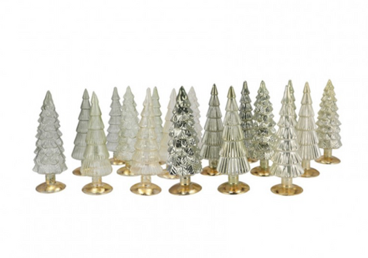 Albero decorativo in vetro