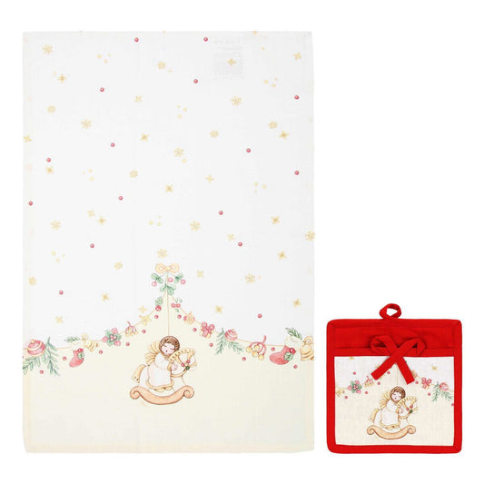 Presina e Strofinaccio Natale Thun